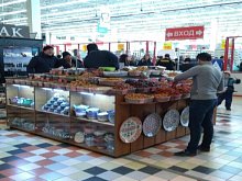 Торговый островок для специй и сухофруктов